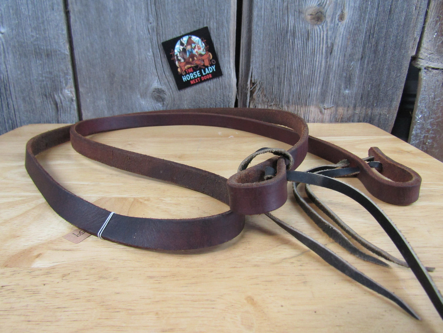 Leather Pony Roping Reins- NEW!