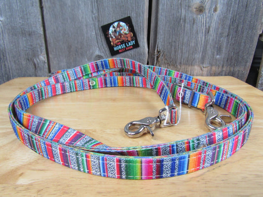 Hot Headstalls Cheetah Serape Loop Reins-NEW!
