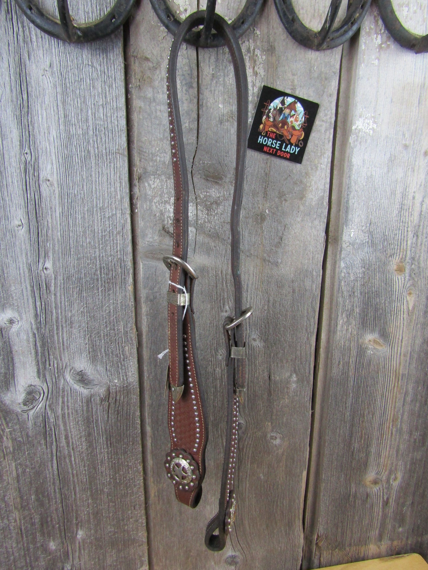 Leather Dark Oiled Bit Hanger