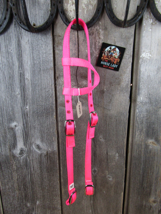 Hot Headstalls Hot Pink 3/4" Headstall - NEW!