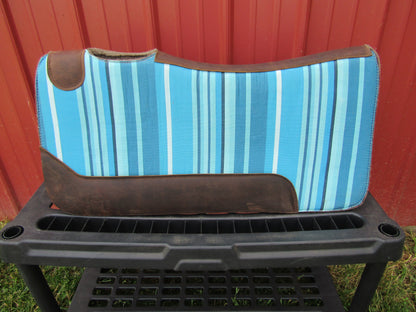 Hot Headstalls Teal Serape Saddle Pad 30x30- NEW