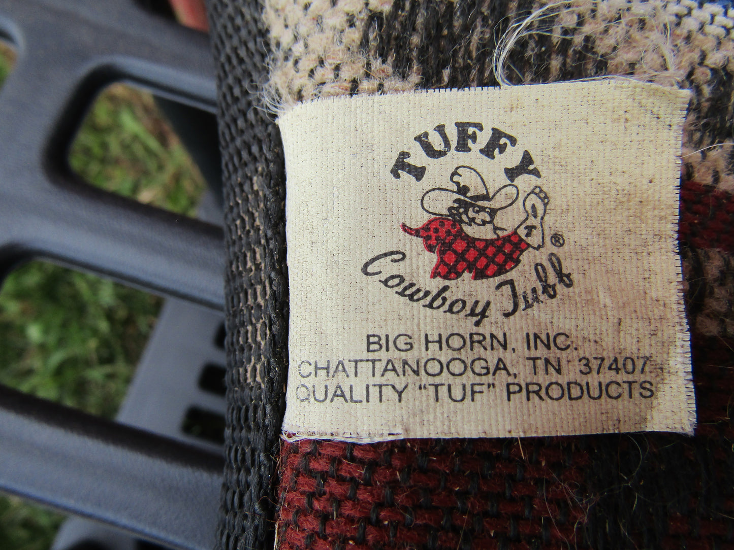 Tuffy Brand Round Skirt Fleece Saddle Pad - Used