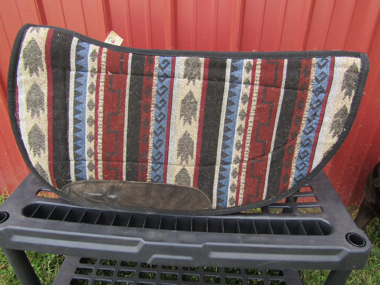 Tuffy Brand Round Skirt Fleece Saddle Pad - Used