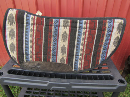 Tuffy Brand Round Skirt Fleece Saddle Pad - Used