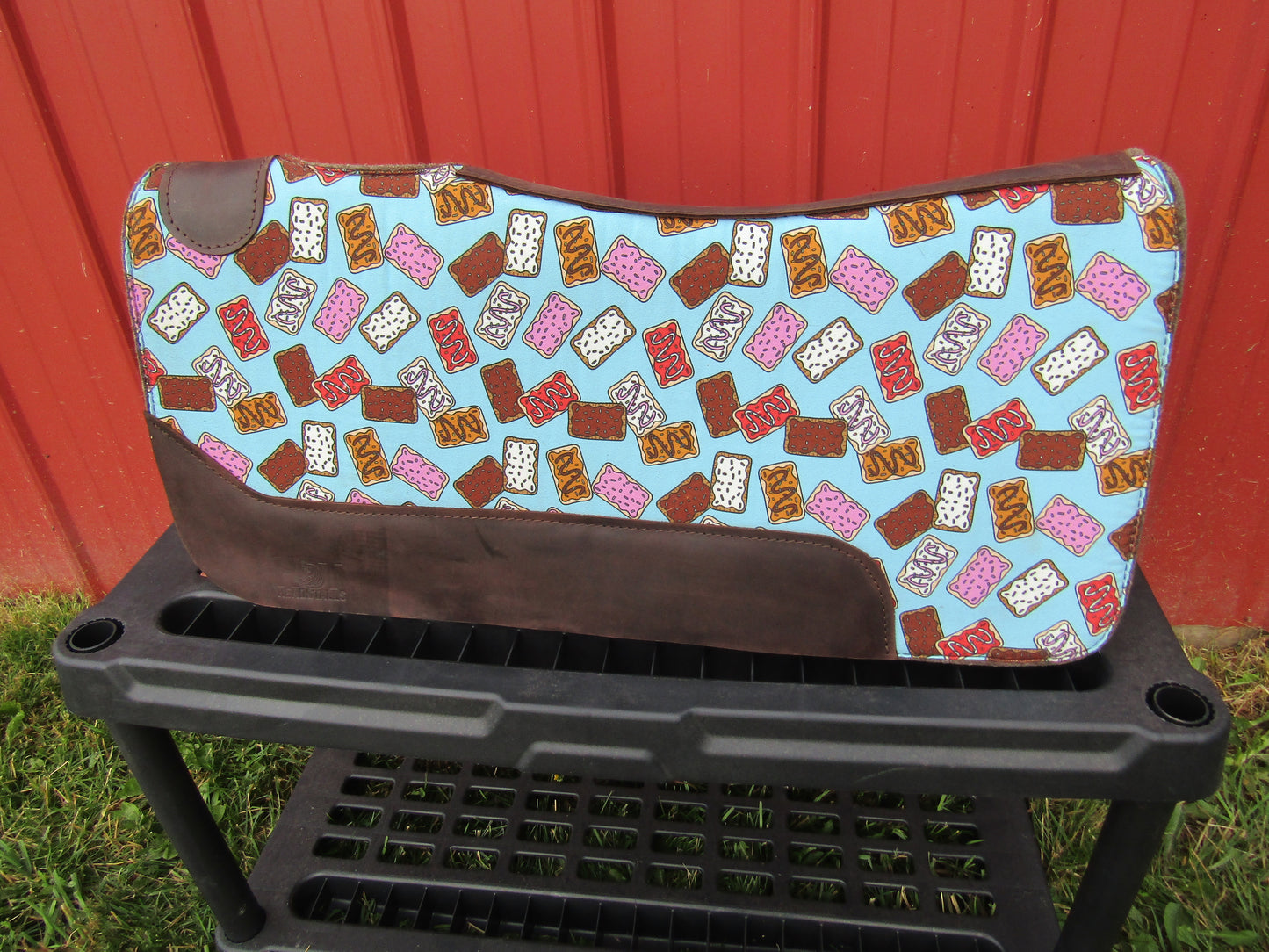 Hot Headstalls Poptarts Wool Saddle Pad- 30x30- Like new