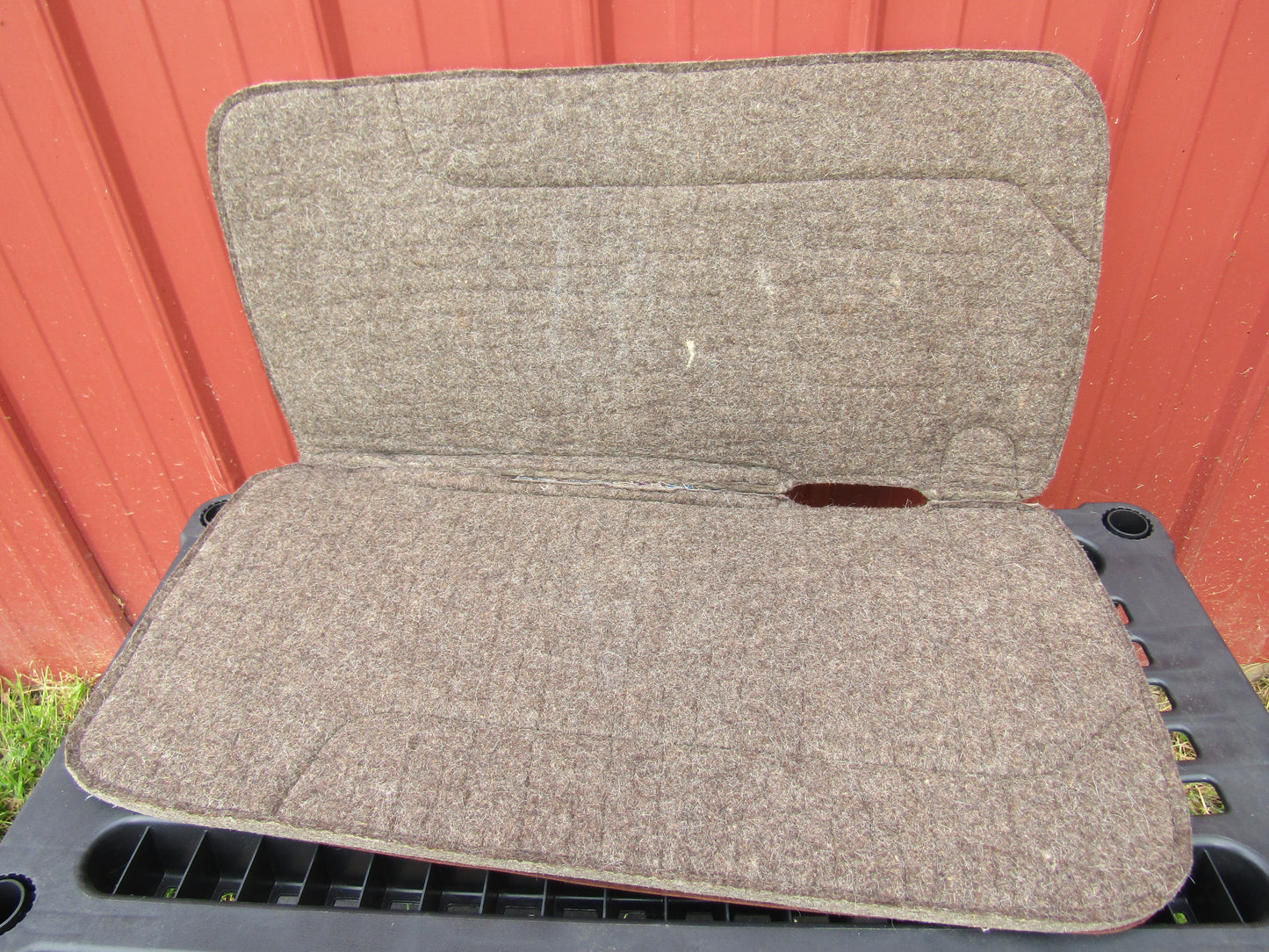 Hot Headstalls Rainbow Sunflowers Wool Saddle pad 30x30- NEW