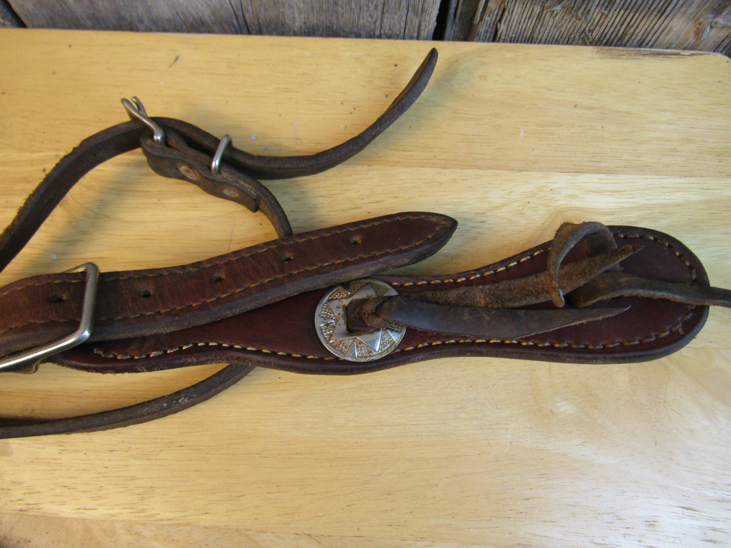 Heavy Harness Leather Headstall- Horse size