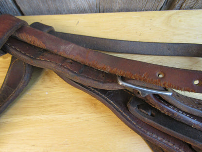 Heavy Harness Leather Headstall- Horse size