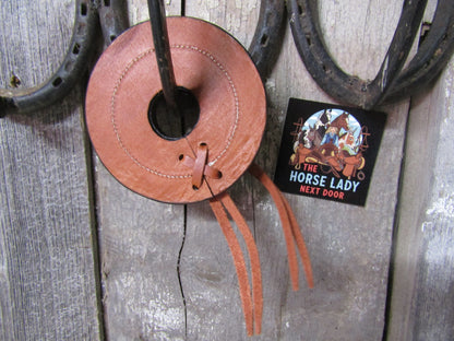 Hot Headstalls Cactus Leather Bit Guards- NEW