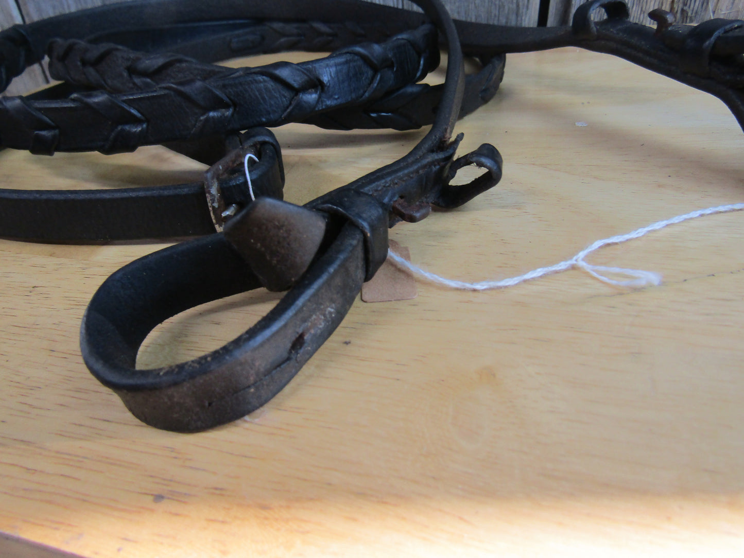 Nice Quality English Laced Reins- used