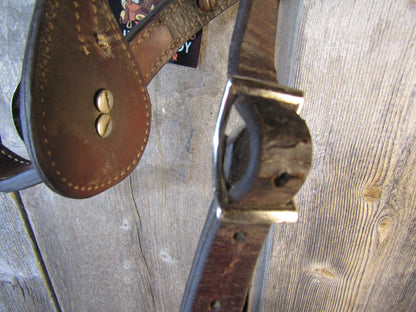 Western Pleasure Breast collar with Silver Trim - Used