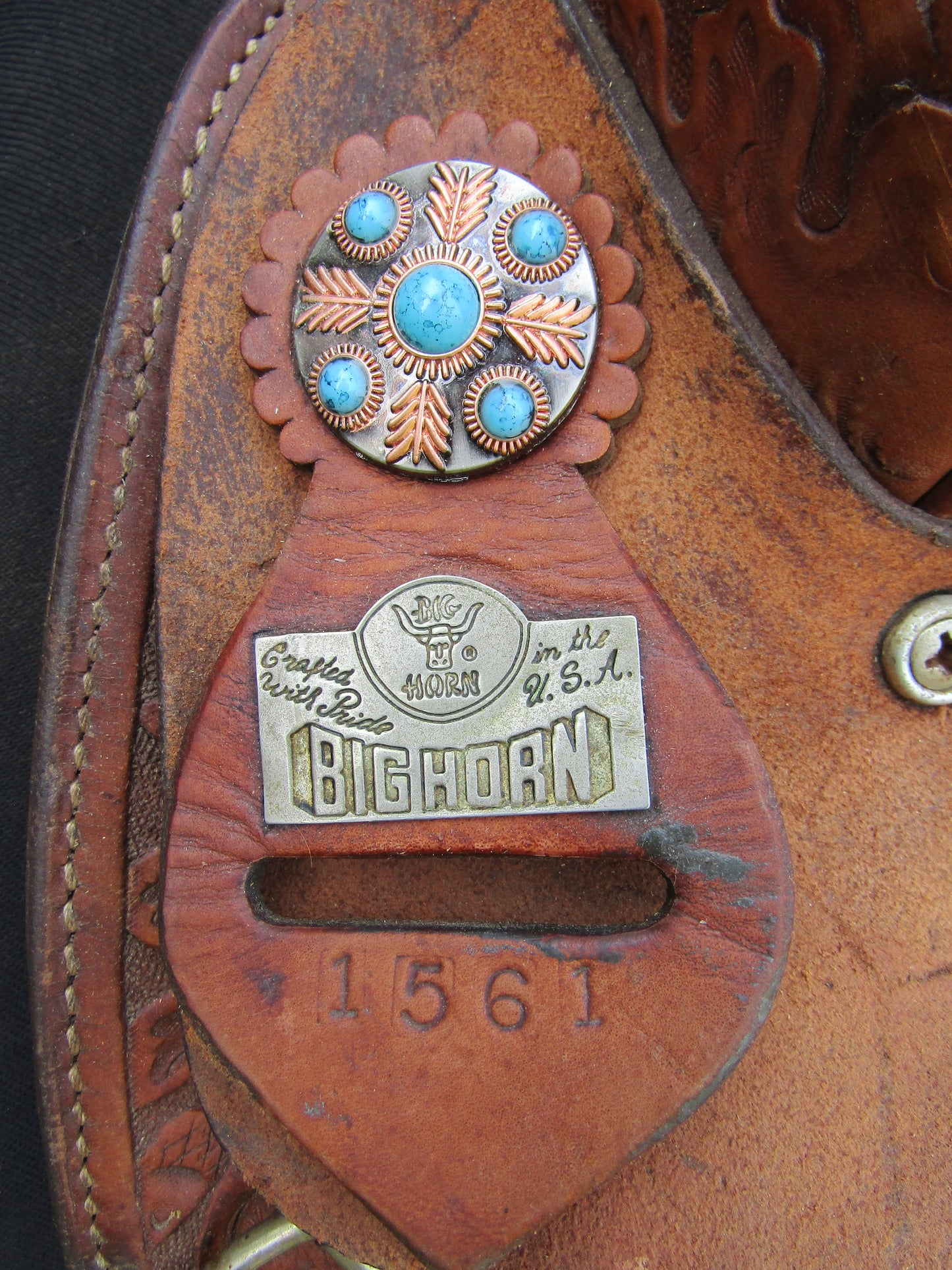 15" Bighorn Barrel Saddle model 1561