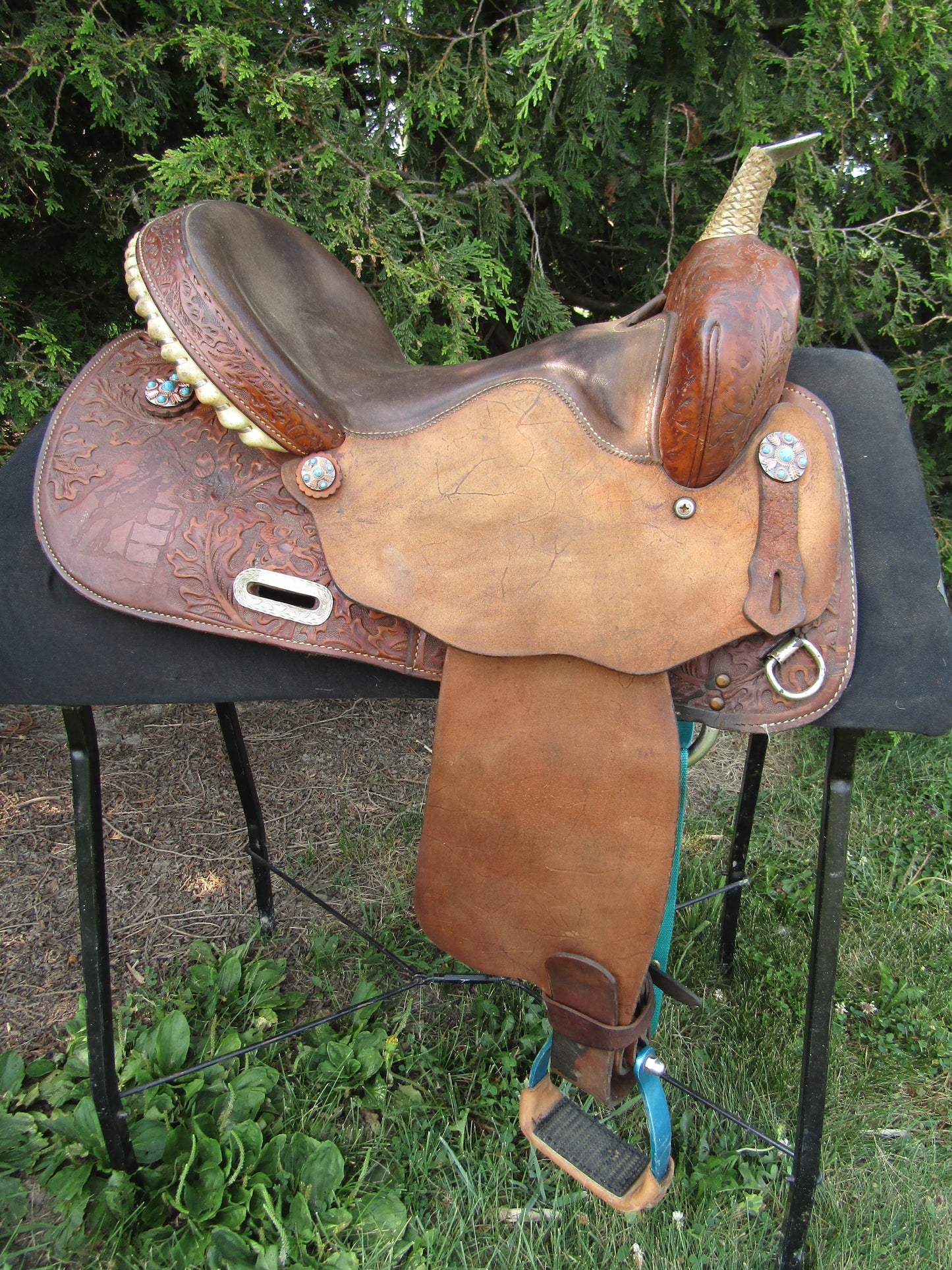 15" Bighorn Barrel Saddle model 1561
