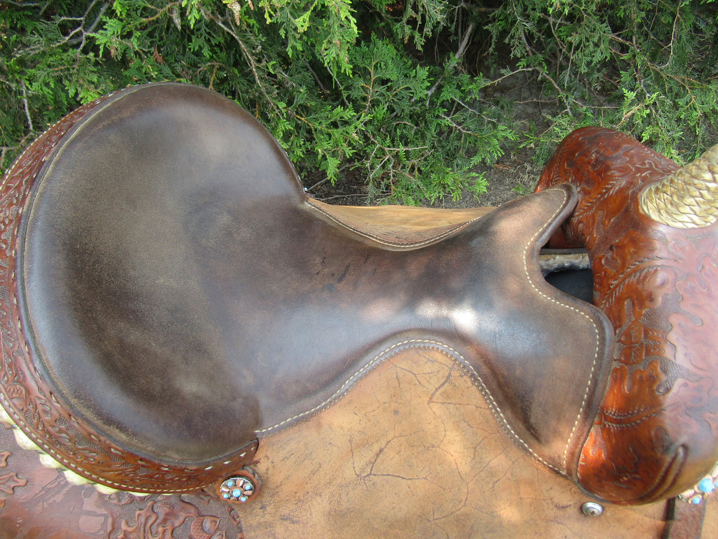 15" Bighorn Barrel Saddle model 1561