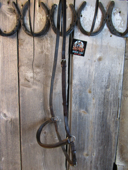 Used Brown English Leather Caveson