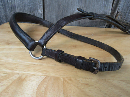 Used Brown English Leather Caveson