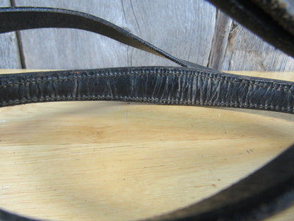 Used Black Leather English Caveson