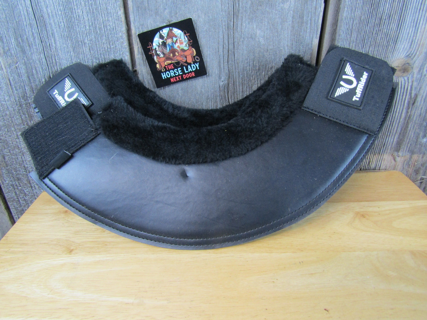 Brand New Black Tuff Rider Over Reach Boots