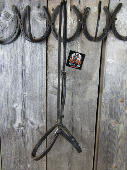 Used Fancy Stitched Black English Caveson