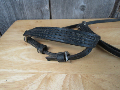 Used Fancy Stitched Black English Caveson